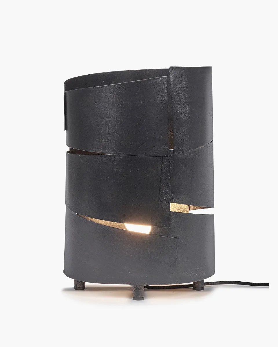 Table Lamp Black Achille L 27.5 W 21 H 44 CM Antonino Sciortino by Serax